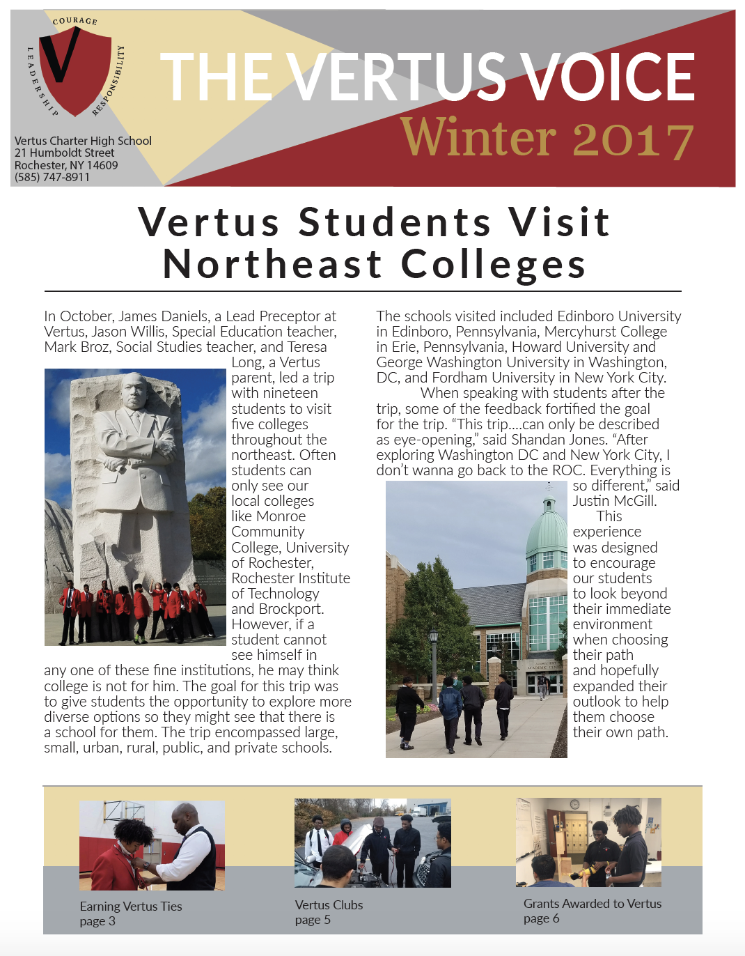 Newsletter Cover - December 2017