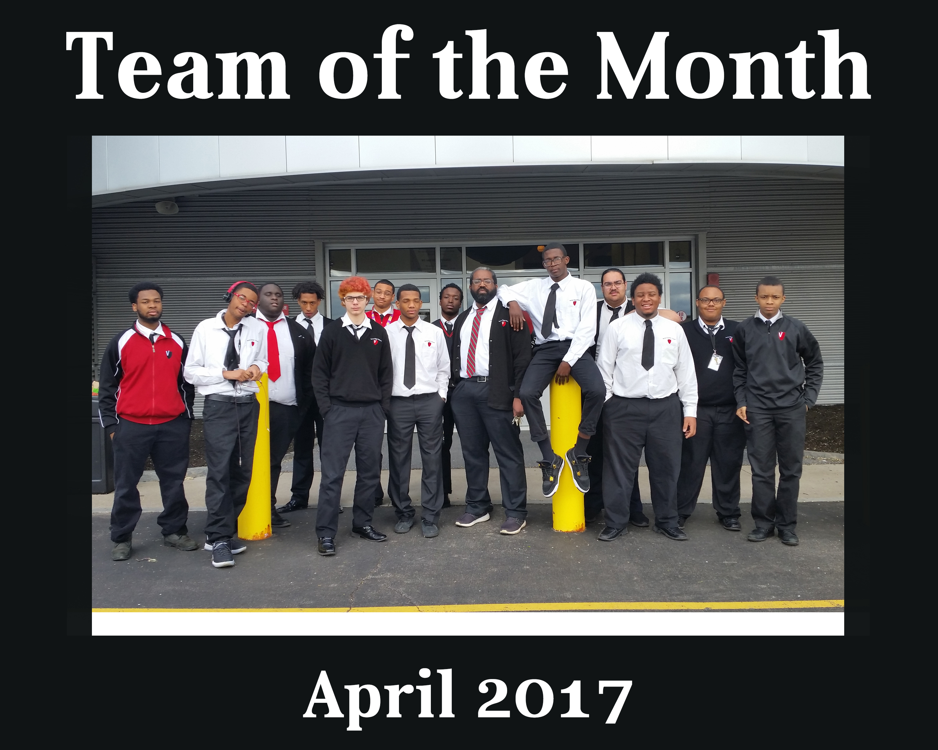 Team of the Month - April 2017