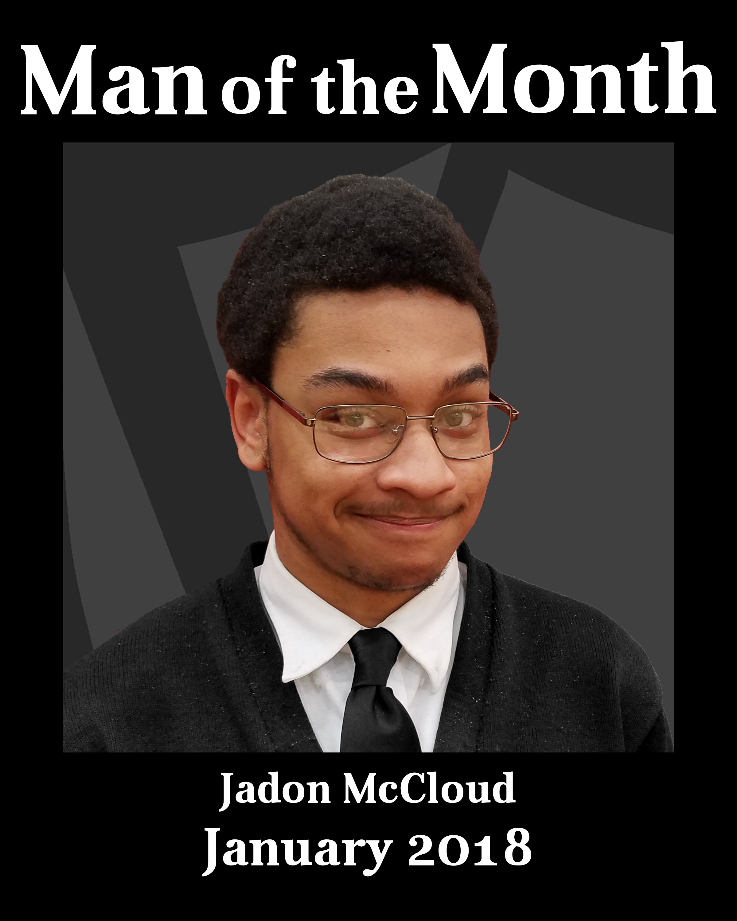 Man of the Month - January 2018