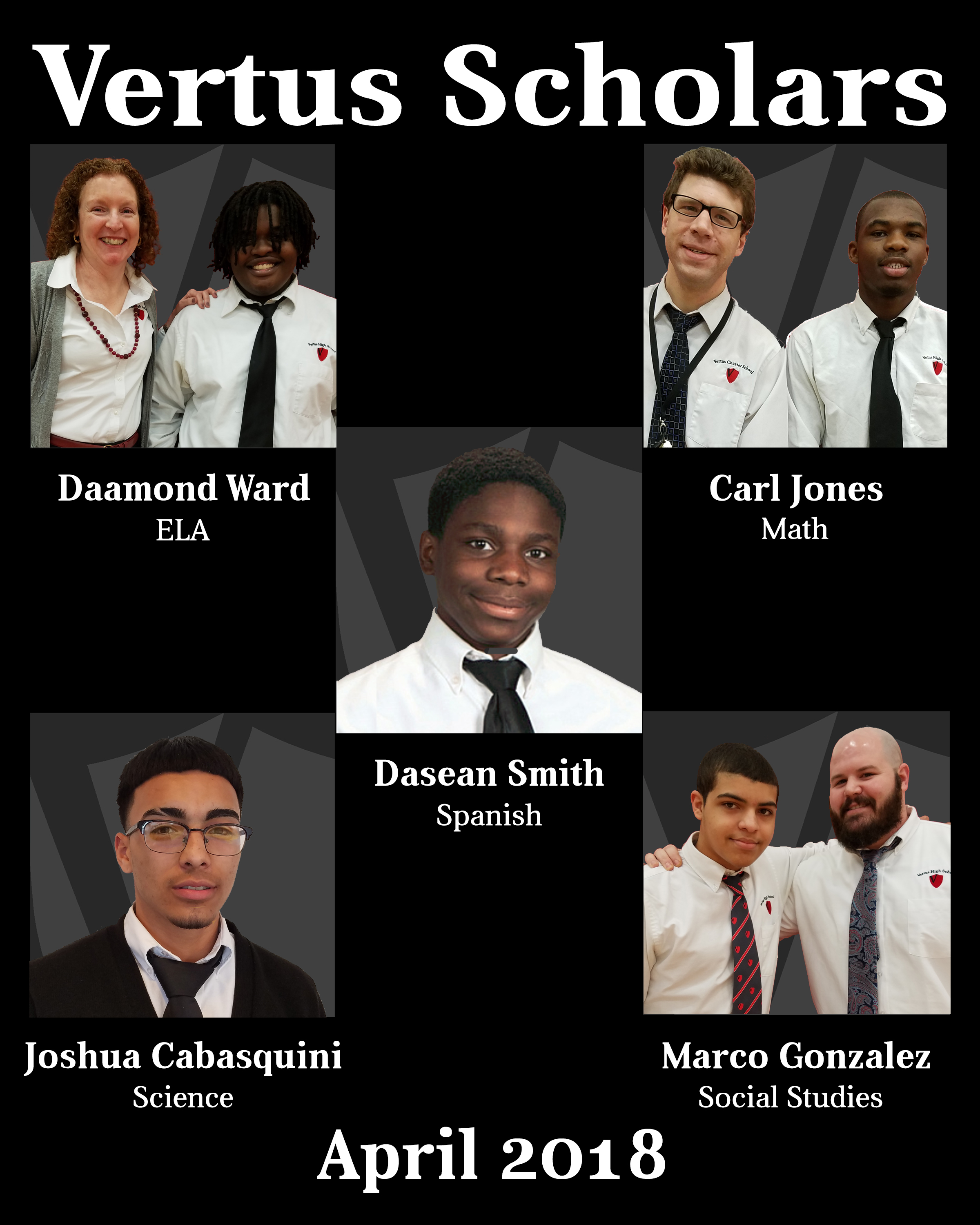 Vertus Scholars - April 2018