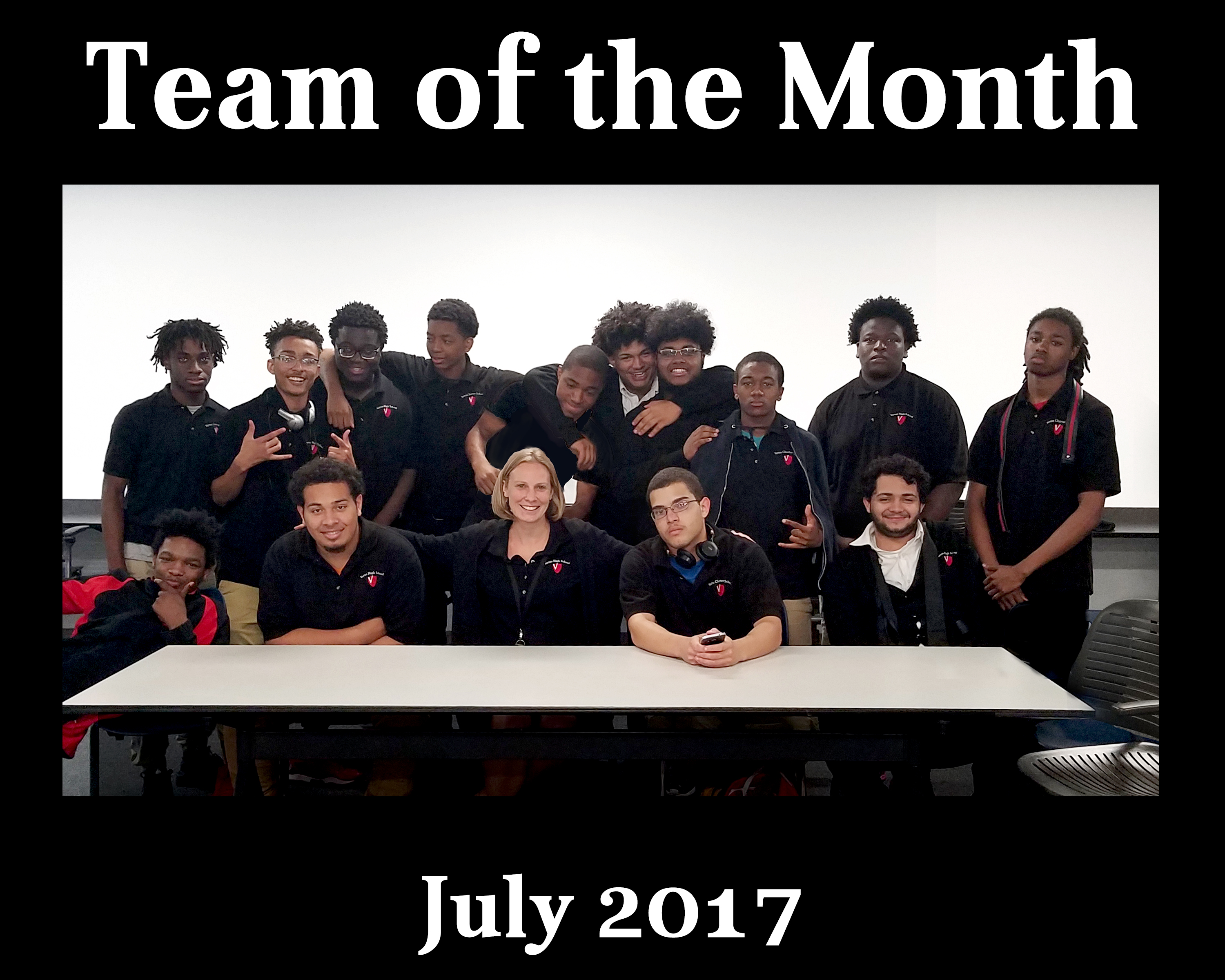 Team of the Month - July 2017