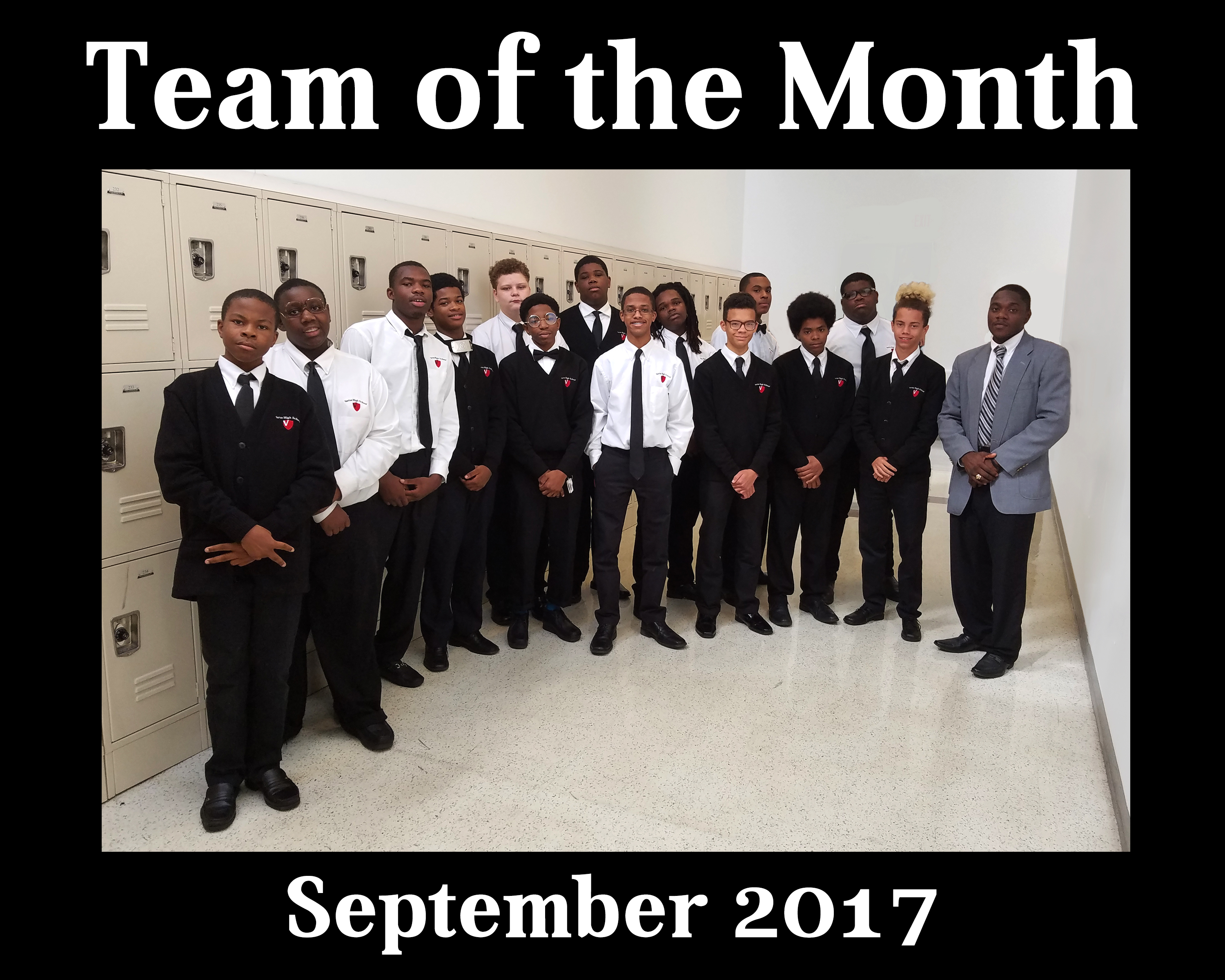 Team of the Month - September 2017