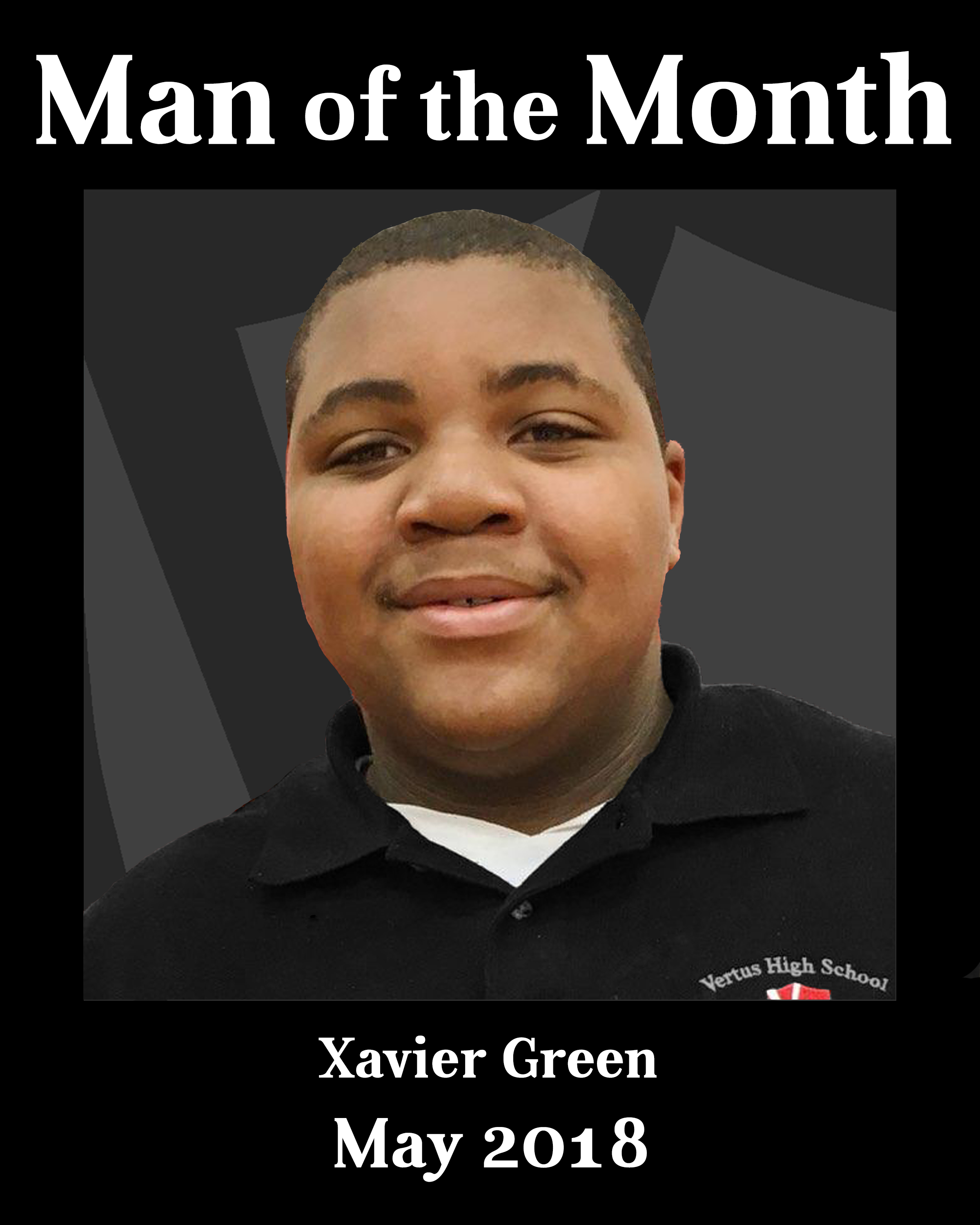 Man of the Month - May 2018