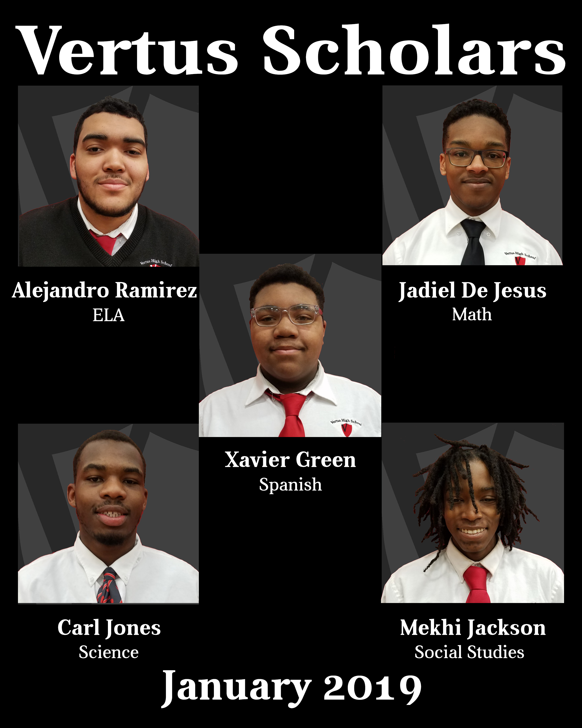 Vertus Scholars - January 2019