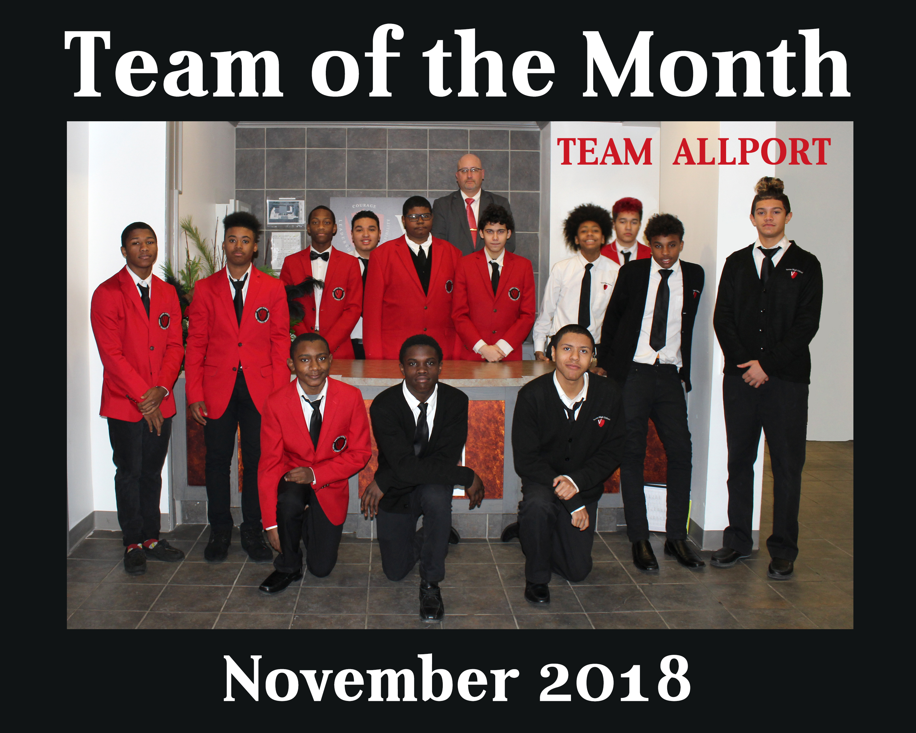 Team of the Month - November 2018