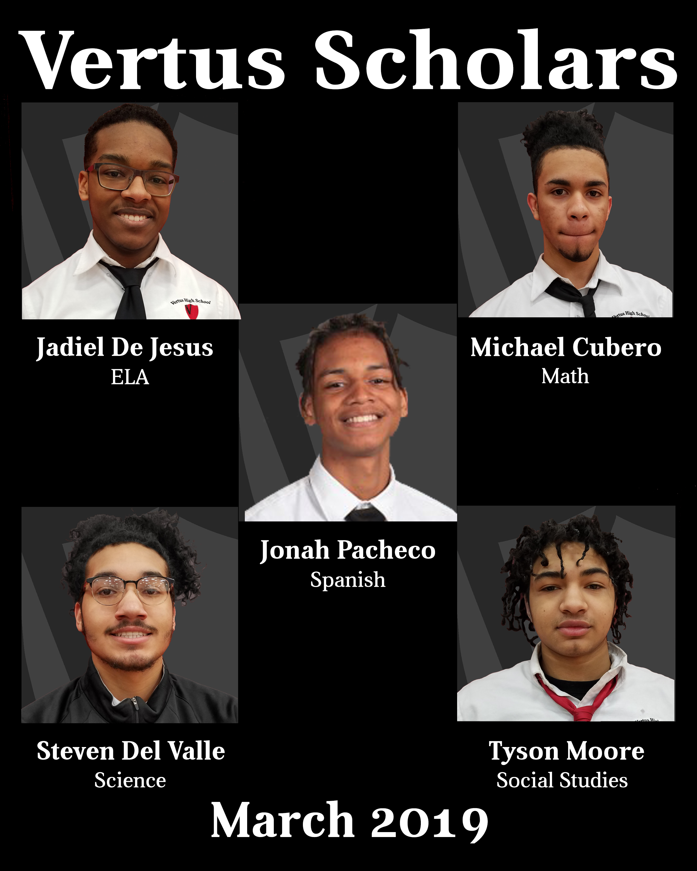 Vertus Scholars - March 2019