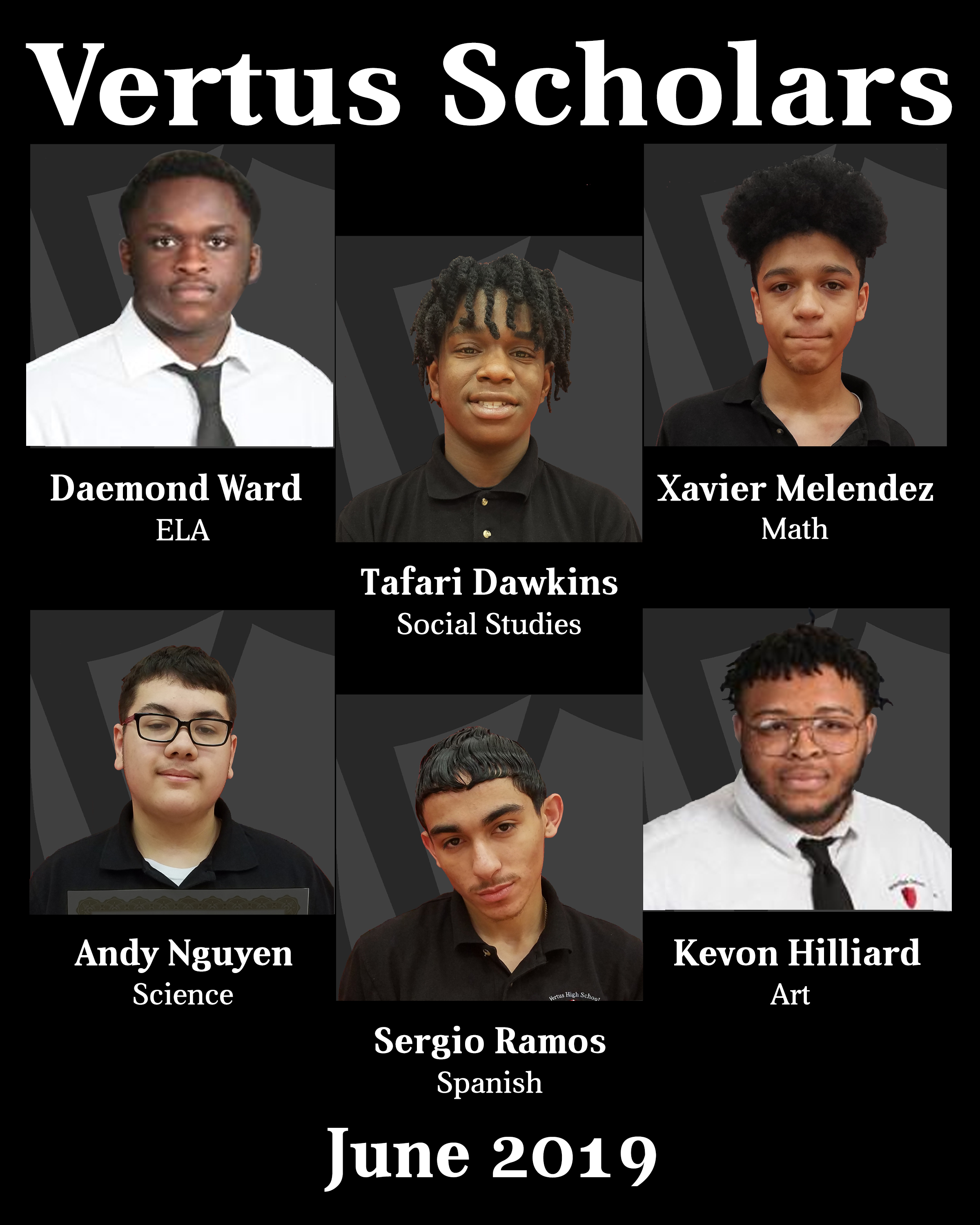 Vertus Scholars - June 2019