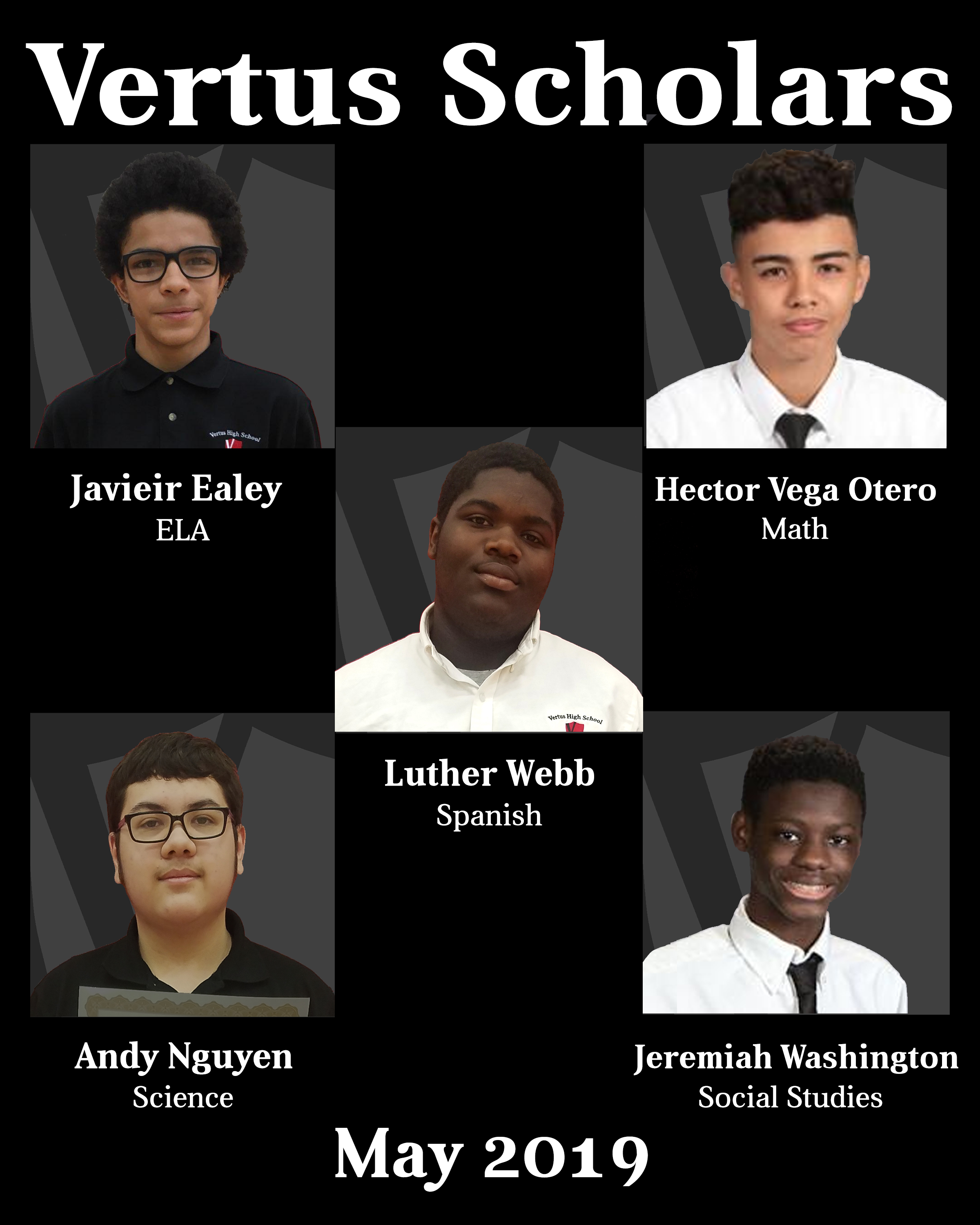 Vertus Scholars - May 2019