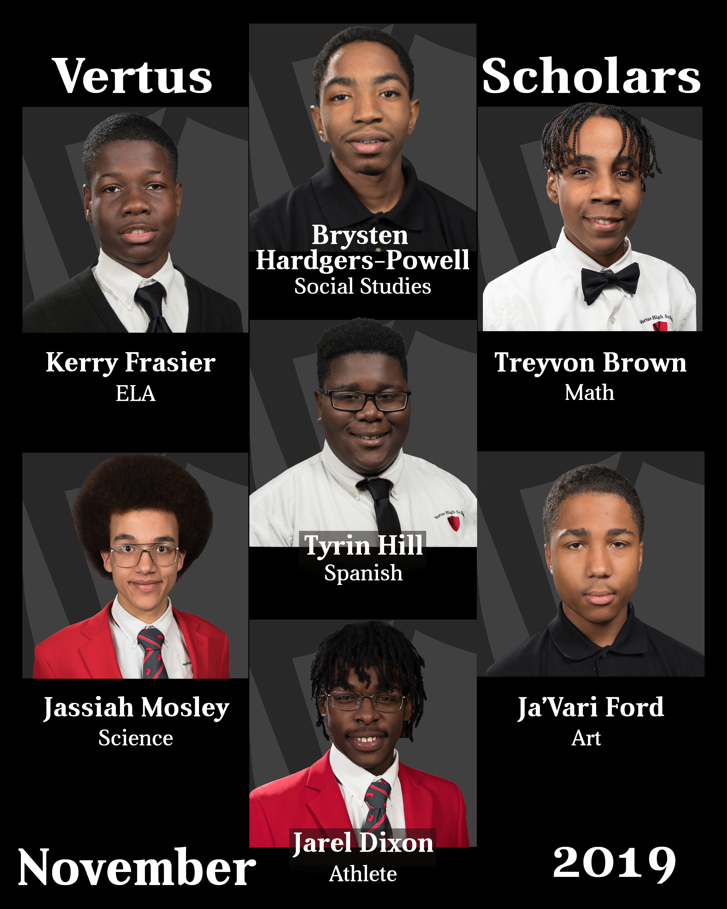 Vertus Scholars - November 2019