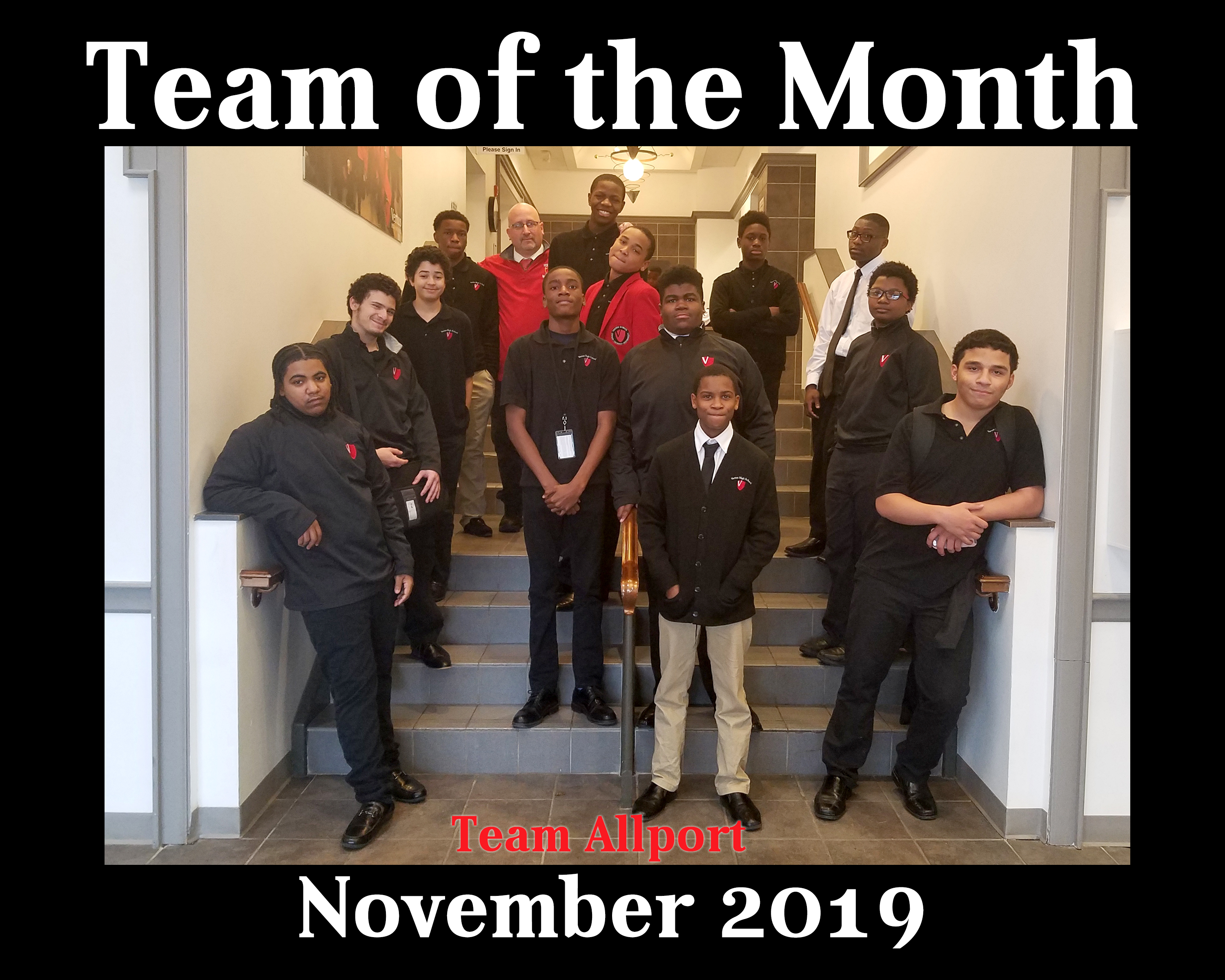 Team of the Month - November 2019