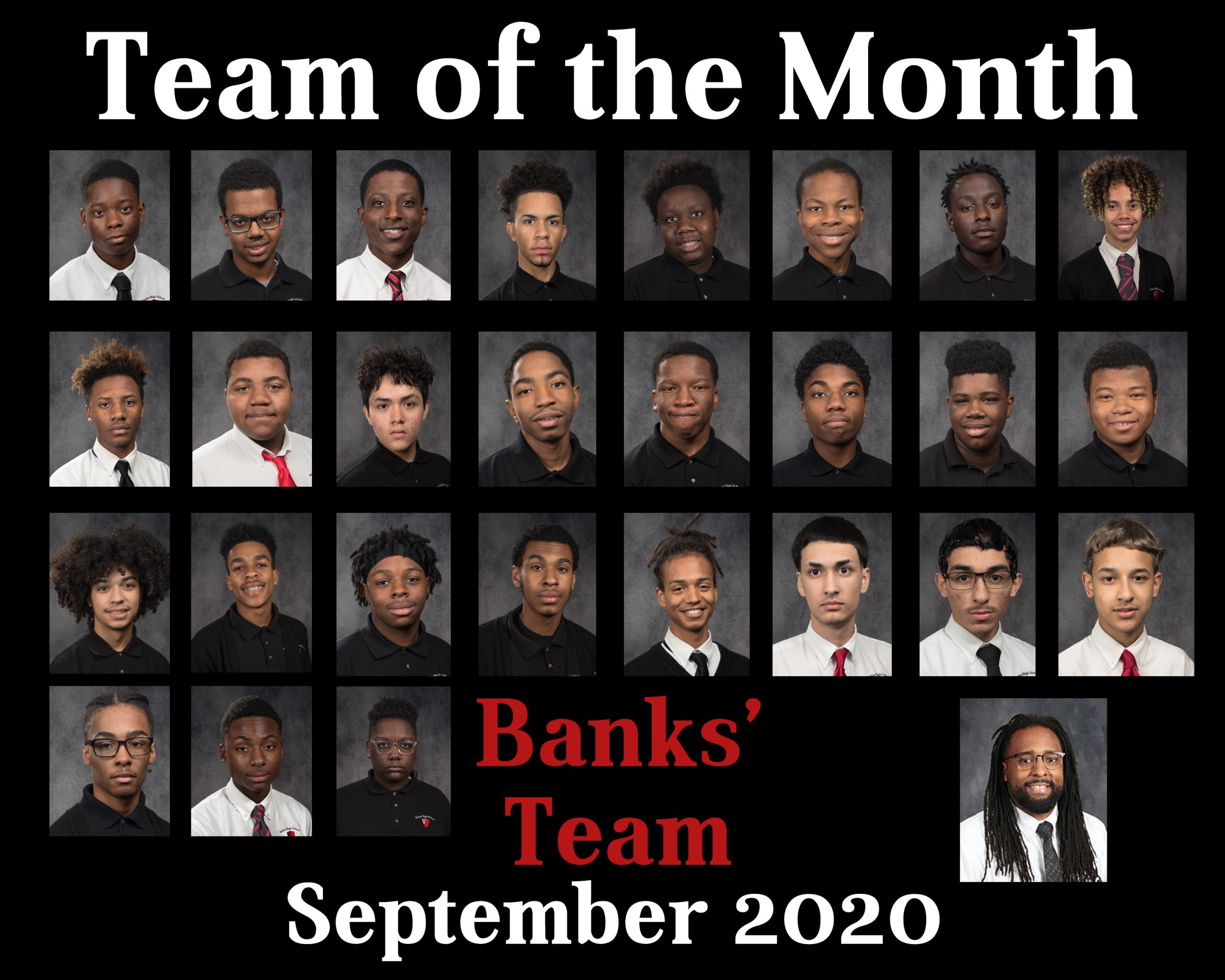 Team of the Month - September 2020