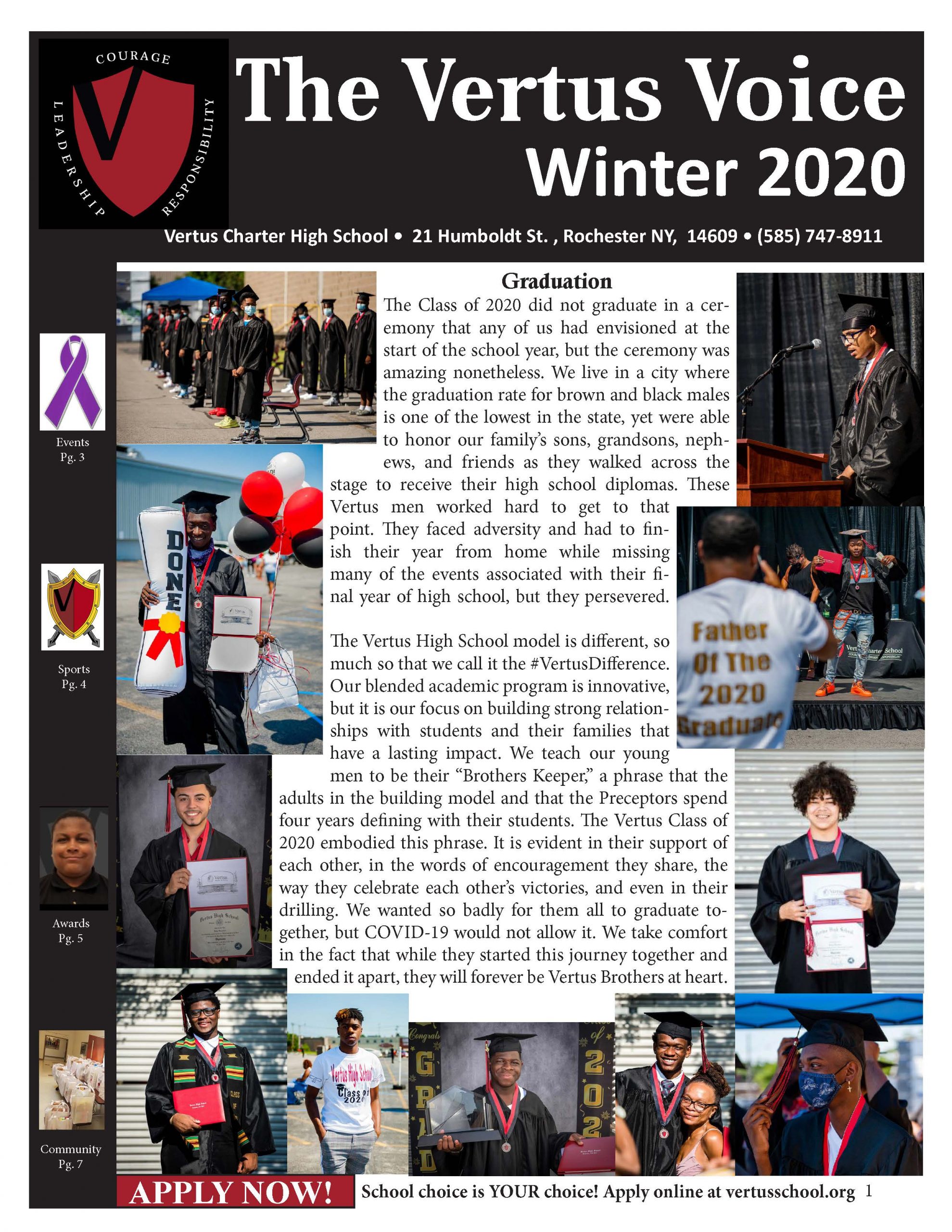 Newsletter Cover - Winter 2020