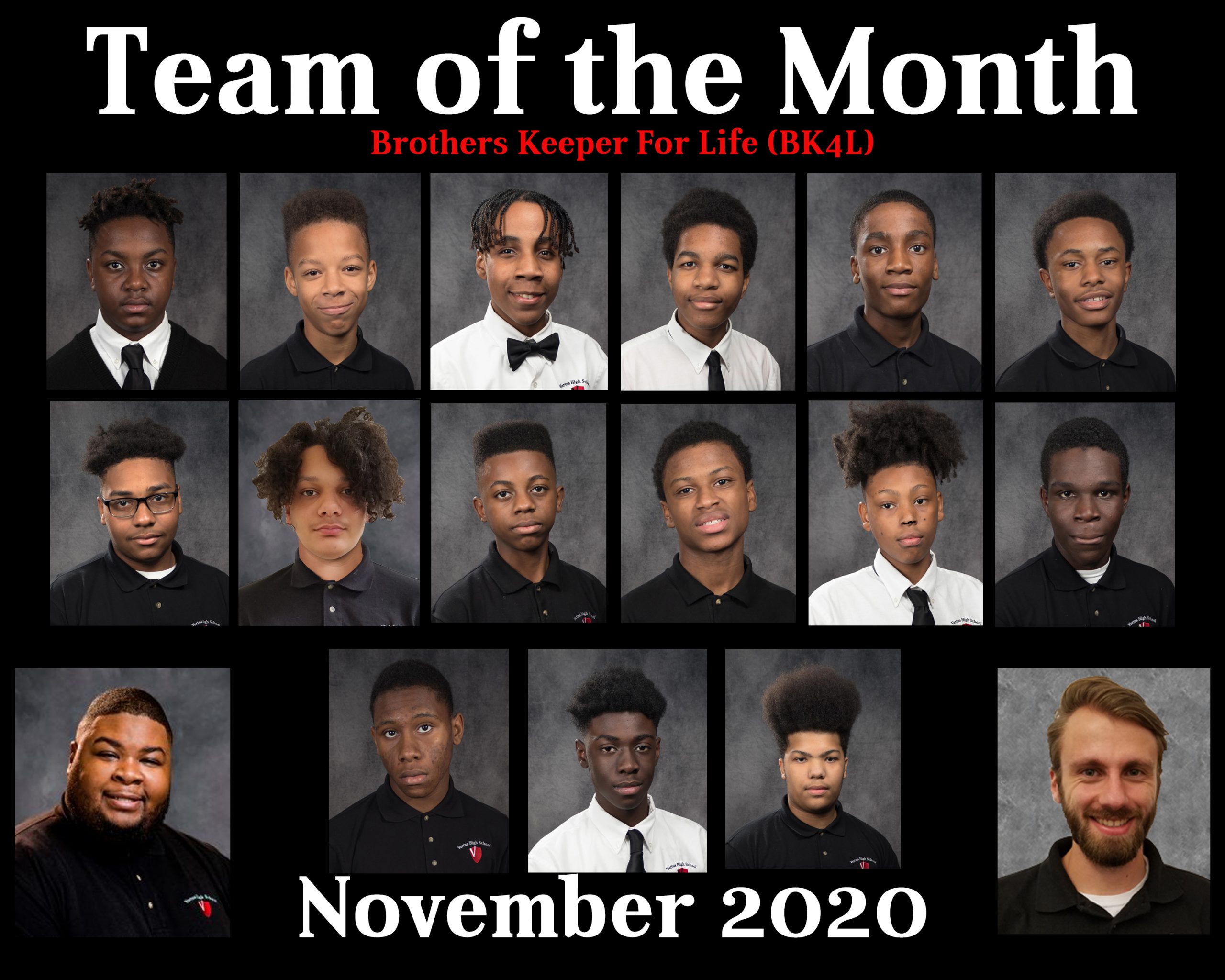 Team of the Month - November 2020