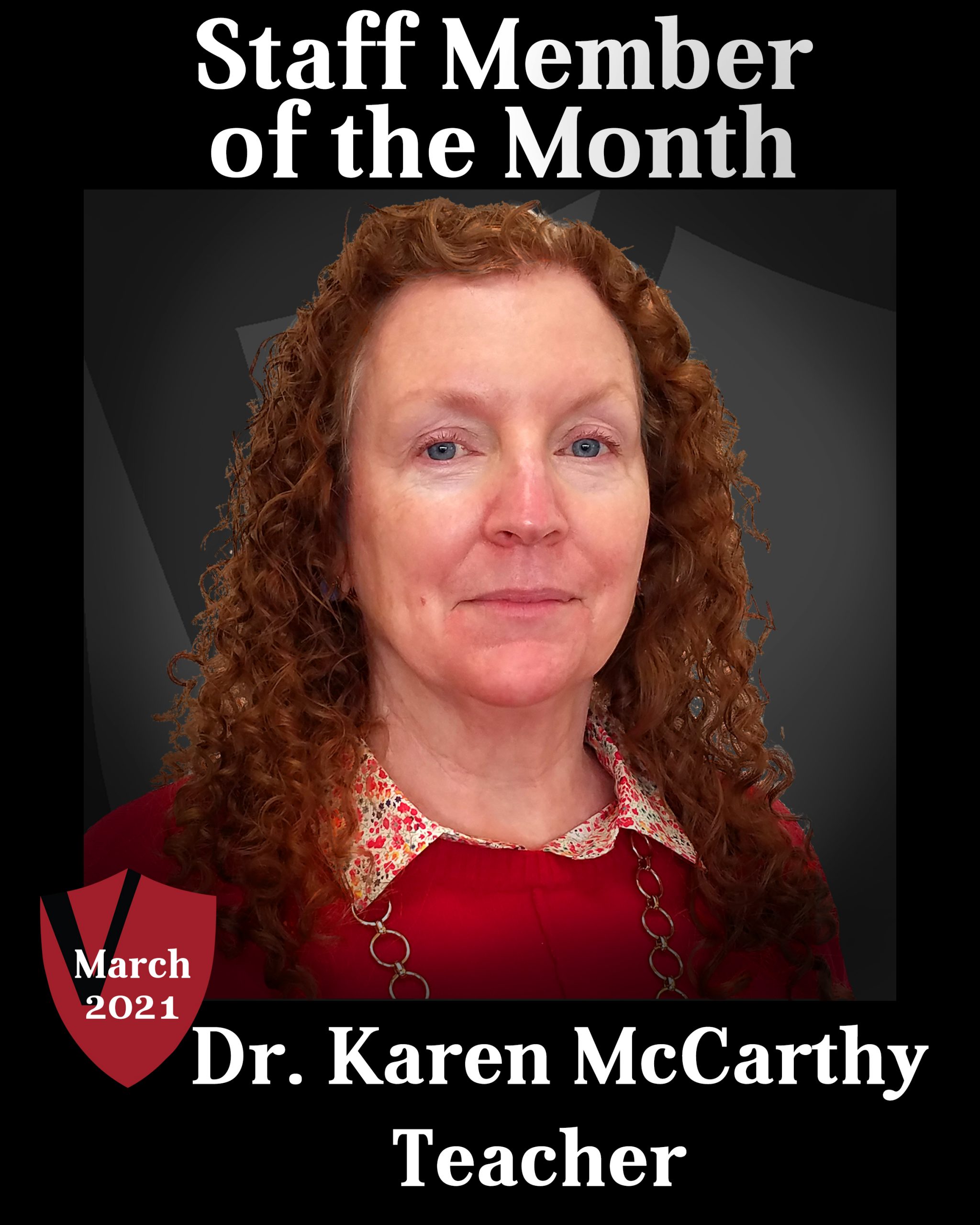 Staff Member of the Month - March 2021