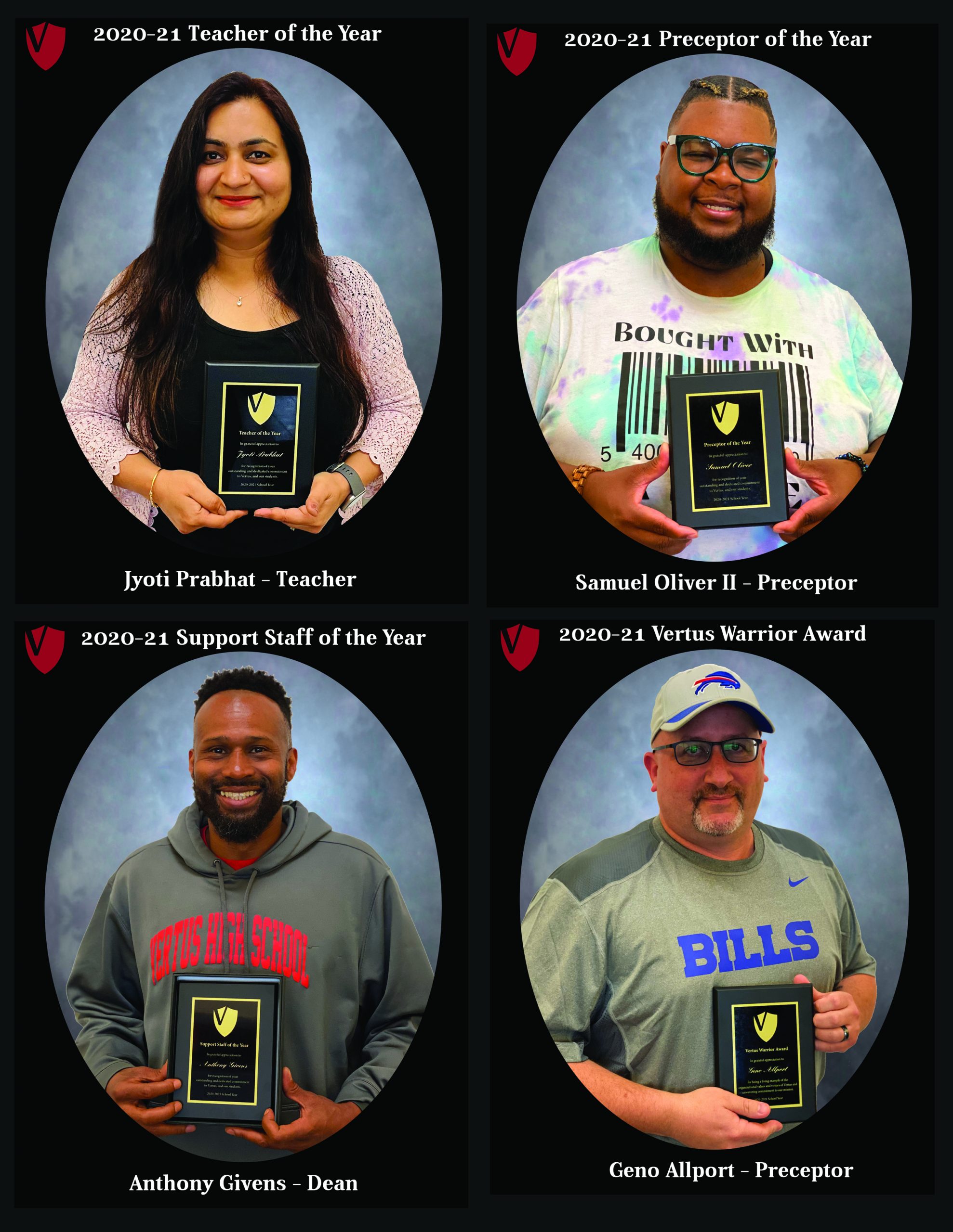 Staff Member of the Month - 2020 -21 Staff Awards