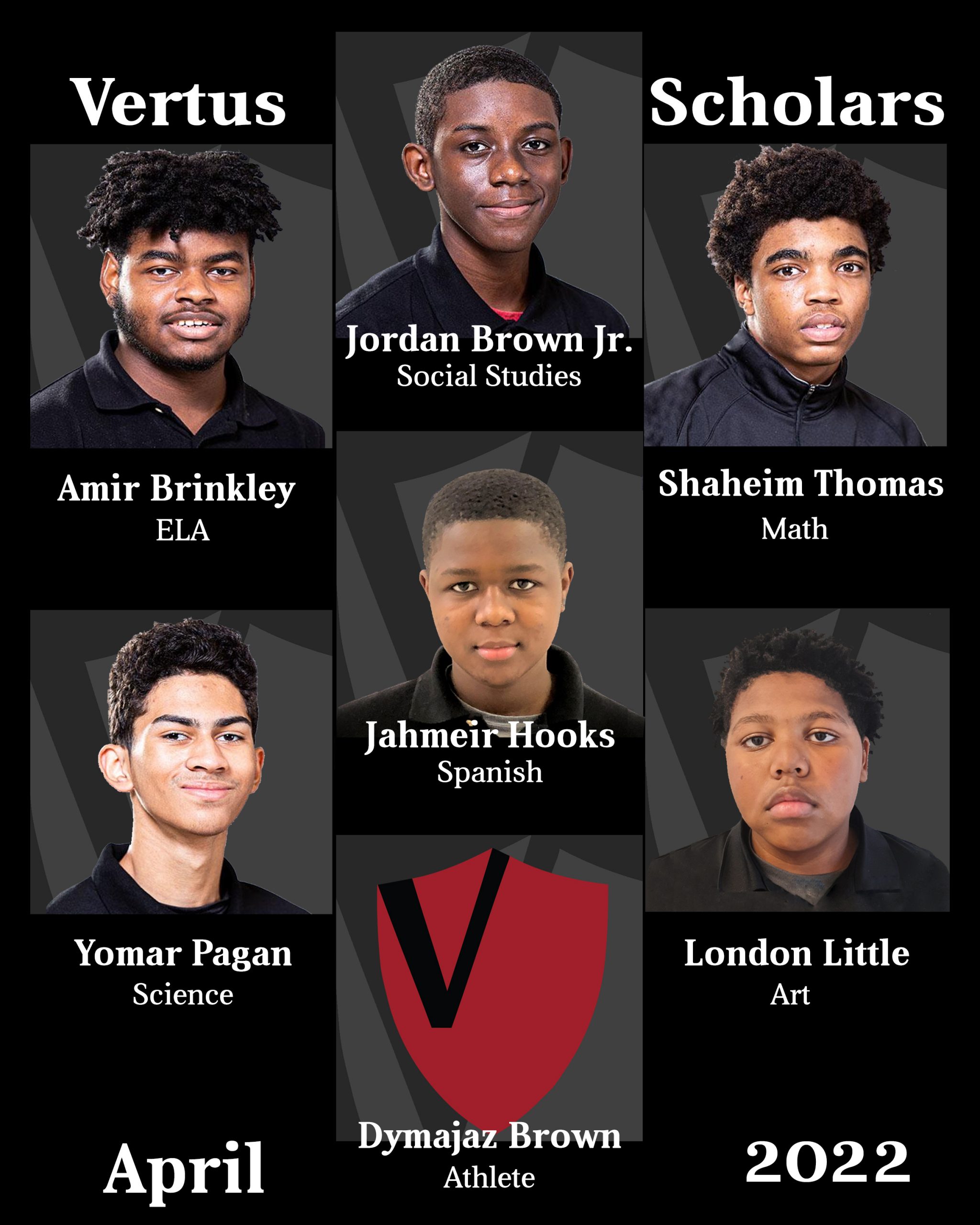 Vertus Scholars - April 2022