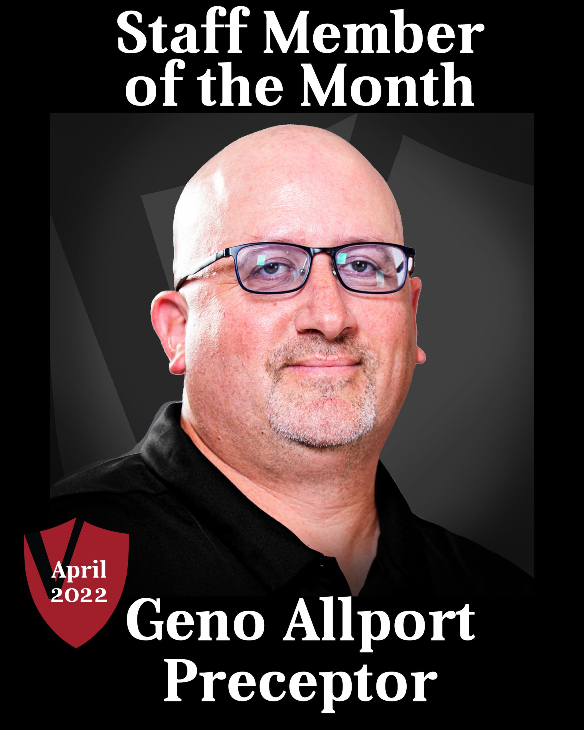 Staff Member of the Month - April 2022