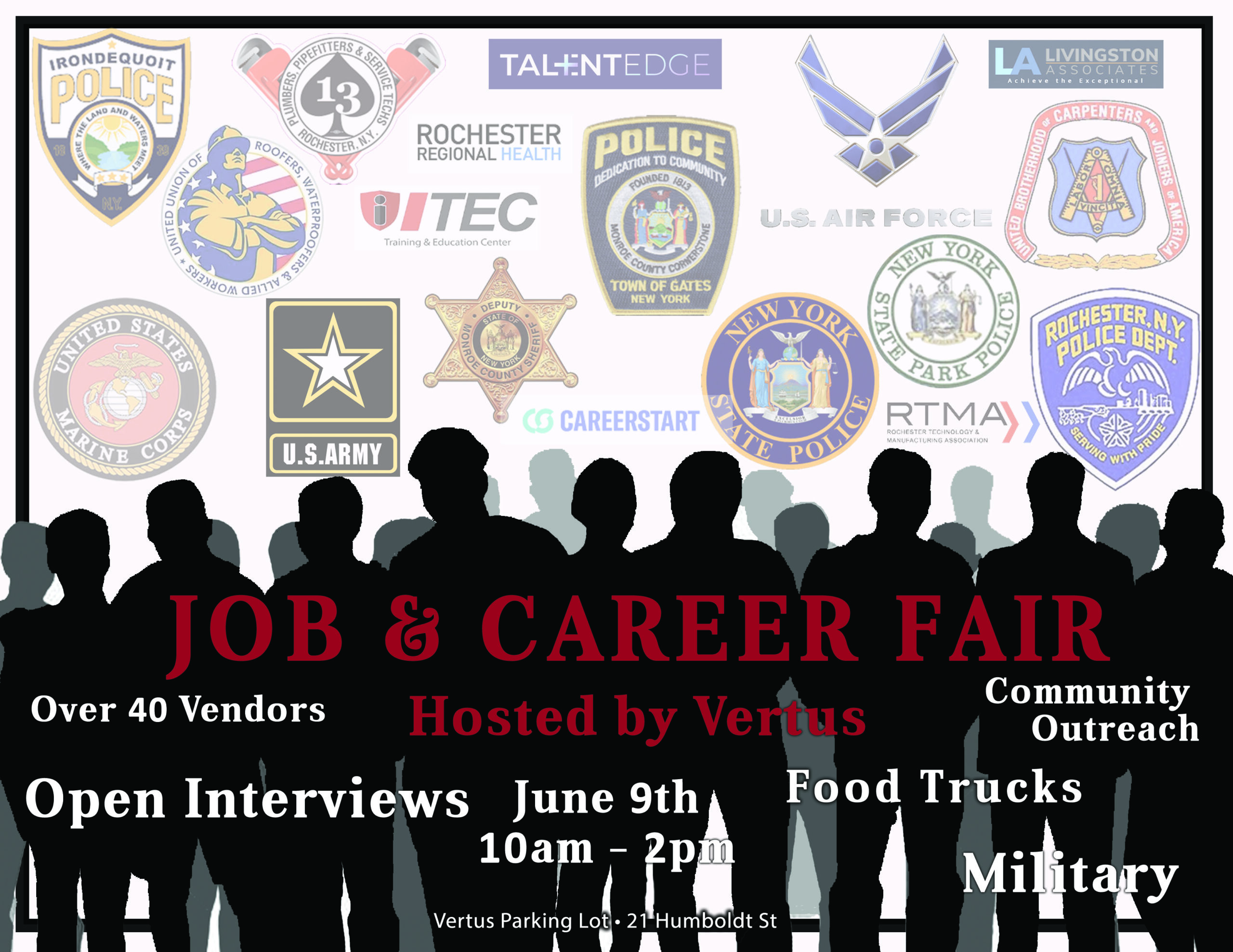 Flyer of Job & Career Fair