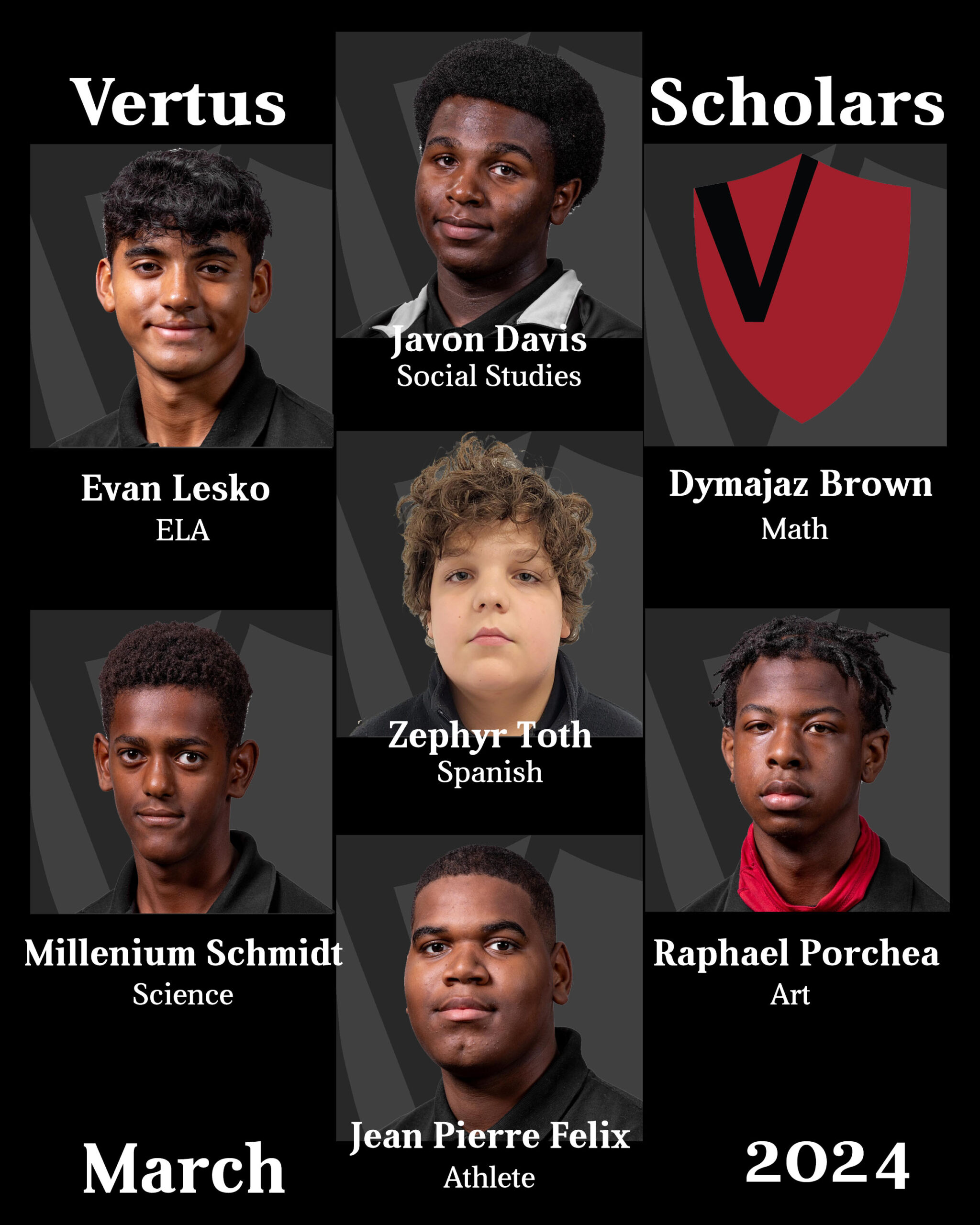 Vertus Scholars - March 2024