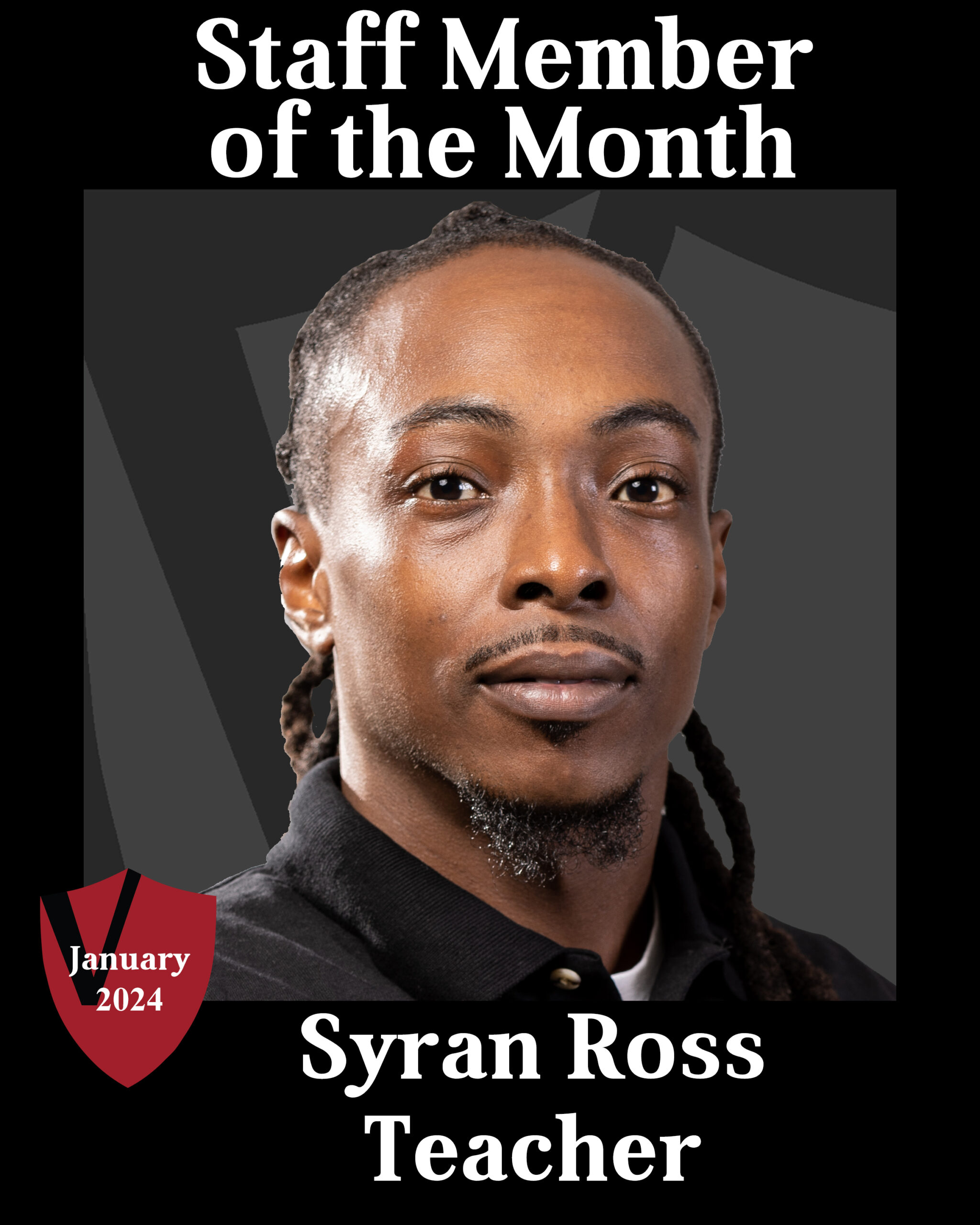 Staff Member of the Month - January 2024