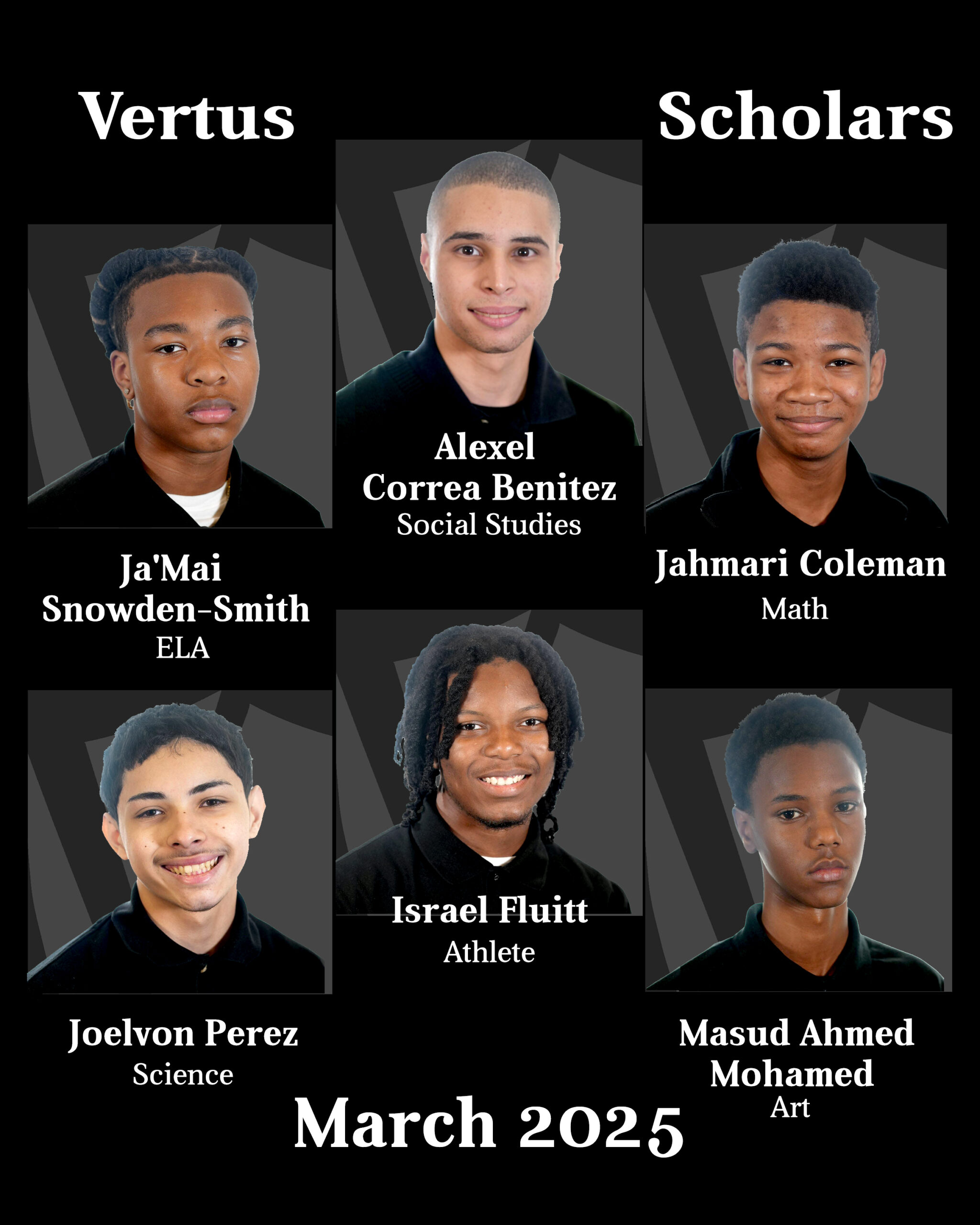 Vertus Scholars - March 2025