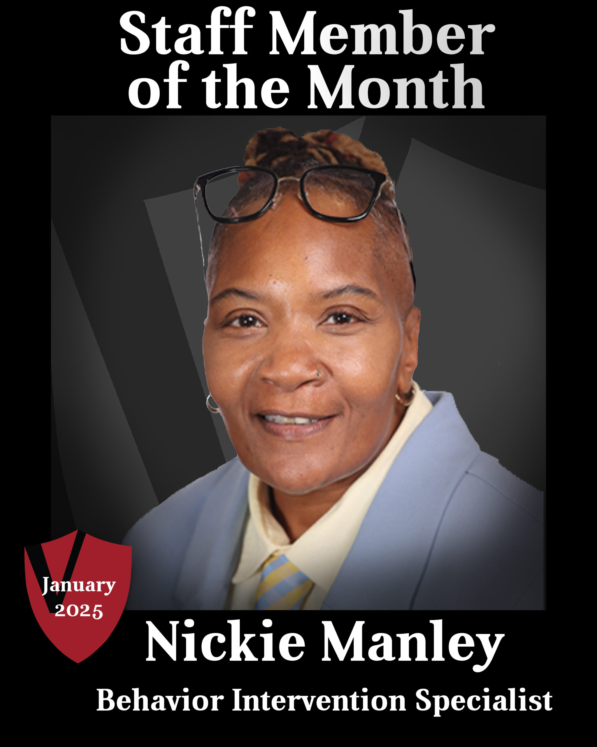 Staff Member of the Month - January 2025